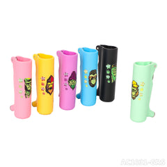 Gorilla Roling Stars Brand Series Lighter Set: Printed With Customized Pattern, Height 78mm, Diameter 20mm, 18g/Pc, 24 Pieces/Display Box
