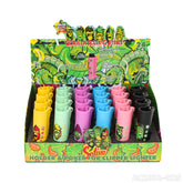 Gorilla Roling Stars Brand Series Lighter Set: Printed With Customized Pattern, Height 78mm, Diameter 20mm, 18g/Pc, 24 Pieces/Display Box