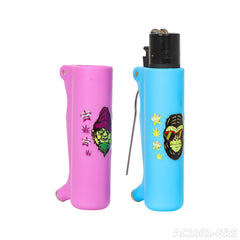 Gorilla Roling Stars Brand Series Lighter Set: Printed With Customized Pattern, Height 78mm, Diameter 20mm, 18g/Pc, 24 Pieces/Display Box