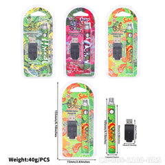 Gorilla Rolling Stars Brand Electronic Cigarette: 1 1100mah Electronic Cigarette Rod, 40g, Single Vacuum Formed Packaging