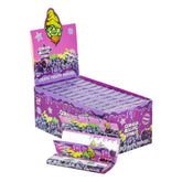 GORILLA ROLLING STARS Grape Flavored Rolling Paper with Rolling Tips, 1 1/4 Size Organic Rolling Papers, 50 PCS / Pack 24 Pack / Box