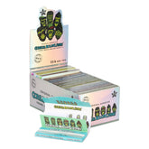 GORILLA ROLLING STARS 1 1/4 Size Rolling Paper With Rolling Tips, Natural Slim Rolling Papers, 50 PCS / Pack 24 Pack / Box