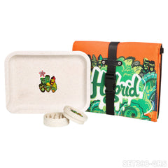 Gorilla rolling star smoking kit plastic grinder+smoking pipe+ joint holder+rolling paper+rolling tray