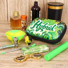 Gorilla Rolling Star Smoking Kit Rolling Paper+Joint Holder+Silicone Bowl+Smoking Pipe+Scissors+Spoon