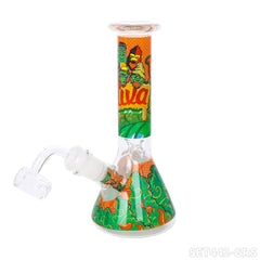Gorilla Rolling Star Smoking Kit Glass Bong Kit +Ashtray+Grinder+Glass Jar+Silicone Case+Spoon