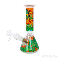 Gorilla Rolling Star Smoking Kit Glass Bong Kit +Ashtray+Grinder+Glass Jar+Silicone Case+Spoon