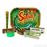 Gorilla rolling star smoking kit rolling paper+metal pipe+joint holder+grinder+filter tips