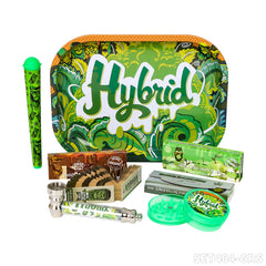 Gorilla rolling star smoking kit rolling paper+metal pipe+joint holder+grinder+filter tips