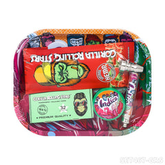 Gorilla rolling star smoking kit rolling paper++hemp wrap +metal pipe+joint holder+grinder