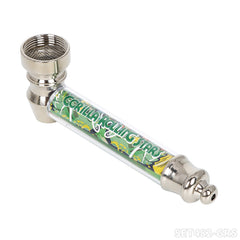 Gorilla Rolling Star Smoking Pipe Kit Metal Pipe+Plastic Grinder