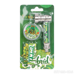Gorilla Rolling Star Smoking Pipe Kit Metal Pipe+30mm Plastic Grinder