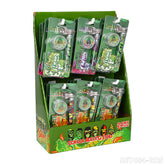 Gorilla Rolling Star Smoking Pipe Kit Glass Pipe+Plastic Grinder