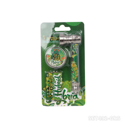 Gorilla Rolling Star Smoking Pipe Kit With Metal Pipe +Metal Grinder+Stainless Steel Screen