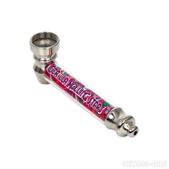 Gorilla Rolling Star Smoking Pipe Kit With Metal Pipe +Plastic Grinder+Stainless Steel Screen