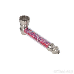 Gorilla Rolling Star Smoking Pipe Kit With Metal Pipe + Stainless Steel Screen