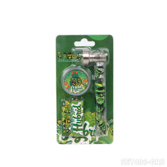 Gorilla Rolling Star Smoking Pipe Kit With Metal Pipe +Metal Grinder+Stainless Steel Screen