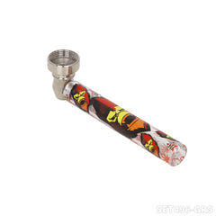 Gorilla Rolling Star Smoking Pipe Kit With Metal Pipe +Metal Grinder+Stainless Steel Screen