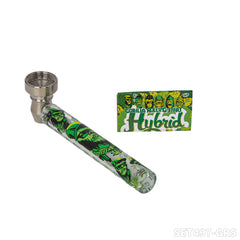 Gorilla Rolling Star Smoking Pipe Kit With glass Pipe + Stainless Steel Screen
