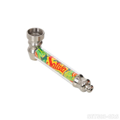 Gorilla Rolling Star Smoking Kit With Lighter+Metal Pipe+Plastic Grinder