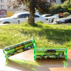 GORILLA ROLLING STARS King Size Plastic Rolling Machine, Portable Cigarette Rolling Machine, 12 PCS / Box