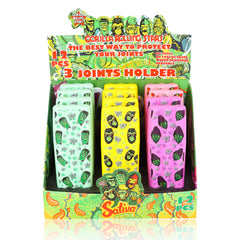 Gorilla Rolling Stars Cigar Cone Pre Roll Tubes Plastic Holder Smell Proof 3Herb Cone Case