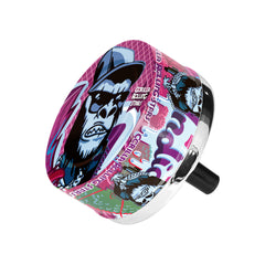 GORILLA ROLLING STARS Press Cigarette Ashtray, Round Metal Ash Tray & Cigarette Holder, Portable Ash Trays