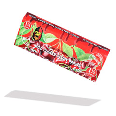 GORILLA ROLLING STARS Cherry Flavored Rolling Paper with Rolling Tips, 1 1/4 Size Organic Rolling Papers, 50 PCS / Pack 24 Pack / Box