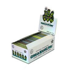 GORILLA ROLLING STARS 1 1/4 Size Rolling Paper With Rolling Tips, Natural Slim Rolling Papers, 50 PCS / Pack 24 Pack / Box