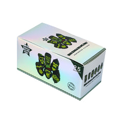 GORILLA ROLLING STARS 18 x 44 mm Mini Size Rolling Tips, Natural Organic Rolling White Tips, 50 Tips / Pack 25 Pack / Box