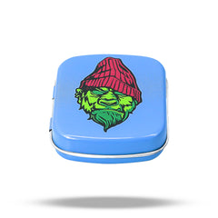 GORILLA ROLLING STARS Flip Smell Proof Metal Tin, 62 x 50 mm Metal Storage Case, Colorful Tinplate Storage Box, 48 PCS / Box