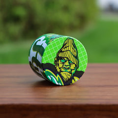Gorilla Rolling Stars Green Zinc Alloy Tobacco Grinder, 4 Lay Ø 40 Metal Herb Grinder, Portable & Easy Clean Smoker Grinder, 6 PCS / Box