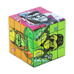Gorilla Rolling Stars Cube Shape Biodegradable Plastic Tobacco Grinder, 4 Lay Ø 59 Plastic Herb Grinder, Portable & Easy Clean Smoker Grinder, 6 PCS / Box