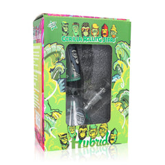 GORILLA ROLLING STARS Glass Bong Kit, Shatter Resistant & Portable Glass Bong, 114 mm Glass Cigarette Holder