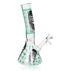 GORILLA ROLLING STARS Glass Bong Kit, Shatter Resistant & Portable Glass Bong, 114 mm Glass Cigarette Holder