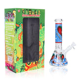 GORILLA ROLLING STARS Glass Bong Kit, Shatter Resistant & Portable Glass Bong, Glass Cigarette Holder