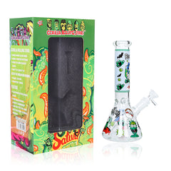 GORILLA ROLLING STARS Glass Bong Kit, Shatter Resistant & Portable Glass Bong, Glass Cigarette Holder