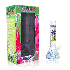 GORILLA ROLLING STARS Glass Bong Kit, Shatter Resistant & Portable Glass Bong, Glass Cigarette Holder