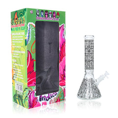 GORILLA ROLLING STARS Glass Bong Kit, Shatter Resistant & Portable Glass Bong, Glass Cigarette Holder