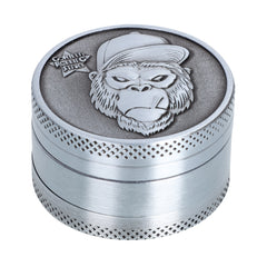 Gorilla Rolling Stars Zinc Alloy Tobacco Grinder, 3 Lay Ø 40 Metal Herb Grinder, Portable & Easy Clean Smoker Grinder, 12 PCS / Box