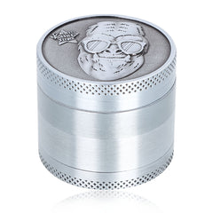 Gorilla Rolling Stars Zinc Alloy Tobacco Grinder, 4 Lay Ø 40 Metal Herb Grinder, Portable & Easy Clean Smoker Grinder, 12 PCS / Box