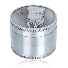 Gorilla Rolling Stars Zinc Alloy Tobacco Grinder, 4 Lay Ø 50 Metal Herb Grinder, Portable & Easy Clean Smoker Grinder, 12 PCS / Box