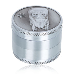 Gorilla Rolling Stars Zinc Alloy Tobacco Grinder, 4 Lay Ø 50 Metal Herb Grinder, Portable & Easy Clean Smoker Grinder, 12 PCS / Box