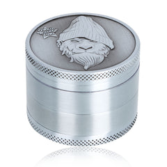 Gorilla Rolling Stars Zinc Alloy Tobacco Grinder, 4 Lay Ø 50 Metal Herb Grinder, Portable & Easy Clean Smoker Grinder, 12 PCS / Box