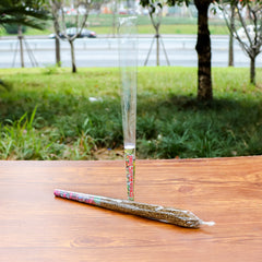 Gorilla Rolling Stars Super Size Transparent Pre Rolled Cones, Natural Rolling Cones, Slow Burning Pre Rolled Rolling Paper, 1 PCS