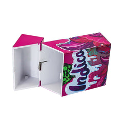 Gorilla Rolling Star Press Type Plastic Cigarette Case, 93 x 59 x 23 mm Cigarette Box, Flip Open Cigarette Case, 12 PCS / Box