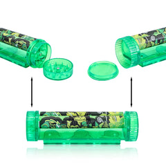 GORILLA ROLLING STARS King Size Plastic Rolling Machine, Portable Cigarette Rolling Machine, 12 PCS / Box