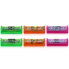GORILLA ROLLING STARS 1 1/4 Size Plastic Rolling Machine, Portable Cigarette Rolling Machine, 26 PCS / Box