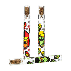 Gorilla Rolling Stars Series Glass Pipe One Hitter Pipe 104mm Smoking Tobacco Pipe