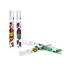 Gorilla Rolling Stars Series Glass Pipe One Hitter Pipe 104mm Smoking Tobacco Pipe