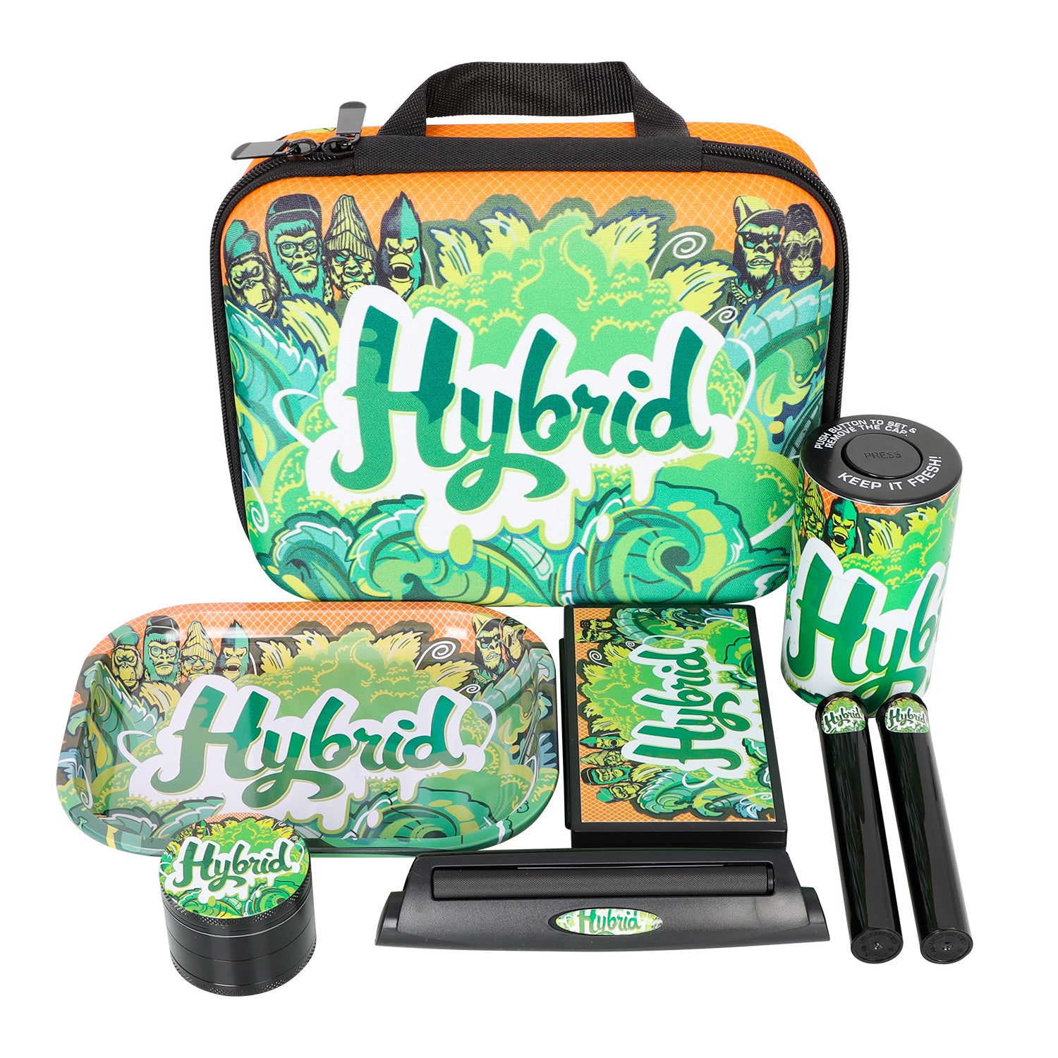 Gorilla Rolling Star Smoking Kit Electronic Scale Set+Grinder+Rolling Tray+Rolling Machine